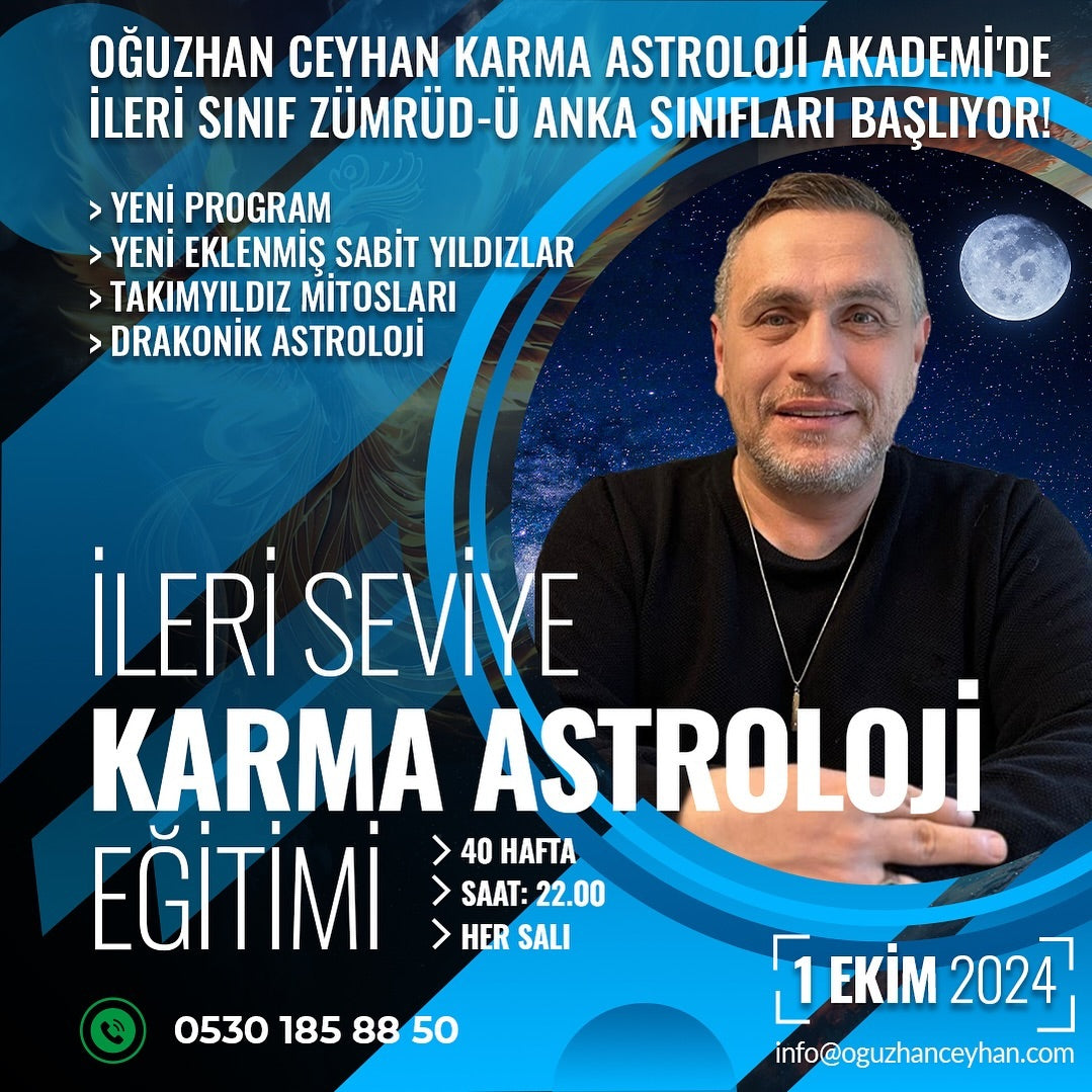 İleri Seviye Karma Astroloji Eğitimi